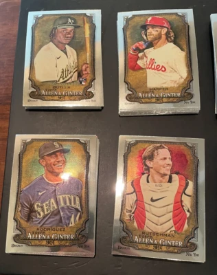 2024 Topps Allen & Ginter Chrome & Refractors ~ You Pick ~ Complete Your Set - Image 1 of 2