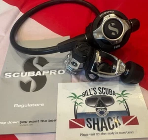 SCUBAPRO REGULATOR S600+MK21 (TRAVEL VERSION MK25) FREE REG BAG YOUR CHOICE! - Picture 1 of 12