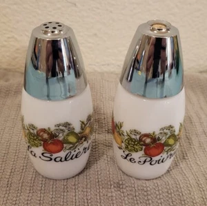 VTG • 1970s • Gemco • Spice of Life • Salt & Pepper Shakers • Corning Ware - Picture 1 of 5