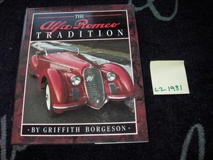 #1981L2 The Alfa Romeo tradition by Borgeson - Picture 1 of 1