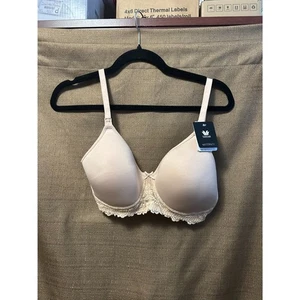 NWT Wacoal Maternity Wire Free Nursing Bra Size 32DDD Beige - Picture 1 of 4