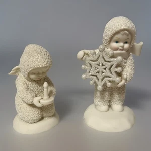 DEPT 56 Sammlerstücke - 2er Set Snowbabys, 2000-2003 Triennium Sammlung - Bild 1 von 6