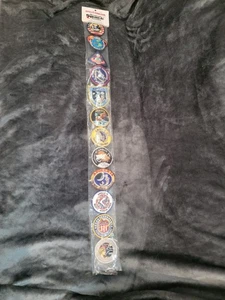 Apollo Emblems Patch Set of 12 | Kennedy Space Center Visitor | 3" NASA Patches - Picture 1 of 4