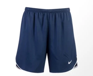 Pantalones Cortos de Fútbol Nike Tejidos con Láser Para Hombre Grandes Calce Ajustado Azul Marino Entrenamiento Atlético - Imagen 1 de 9