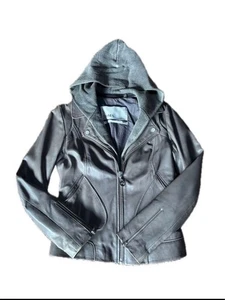 DOMA 100% Sheep Leather Biker Jacket Gray - Picture 1 of 10