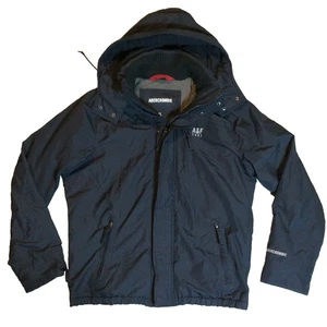 Abercrombie & Fitch All Season Weather Warrior Coat Men's XL Navy Winter Parka - Picture 1 of 16