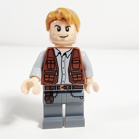 Lego Owen Grady Minifigure Leather Vest Jurassic World 75917 71205 jw011