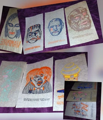 Juego de plancha Mr. Softee UNIVERSAL MONSTERS+ años 60 - 10 en total Foto 1 de 4