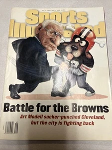 Sports Illustrated Dec 4 1995 Battle For The Browns No Label - Picture 1 of 11