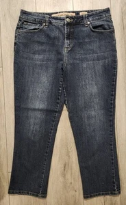 NINE WEST VINTAGE DISEÑADOR TALLA 8/28 MISSY REGULAR PROMEDIO MUJER JEANS AZULES #2 - Imagen 1 de 10
