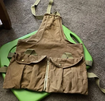 Vintage Columbia  Hunting Vest Lined/ Game Bag? - Image 1 of 4