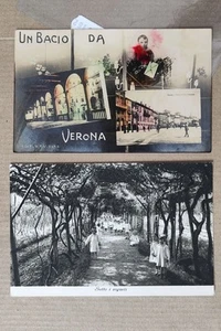 VERONA CITTA'-LOTTO 2 CARTOLINE-C95-161 - Picture 1 of 1