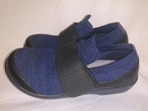 TRAQ by Alegria Qwik Blue size 37 Smart Walking Shoe Rocker Everyday - Picture 1 of 7