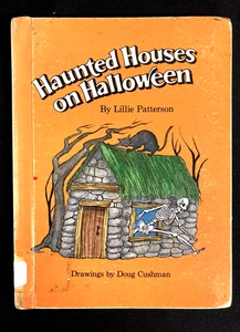 Haunted Houses on Halloween Library Binding Lillie Patterson 1979HC Rare V Gd - Picture 1 of 4