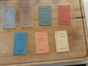 7 Vintage “Our Faith” Mediation Booklets - Picture 1 of 2