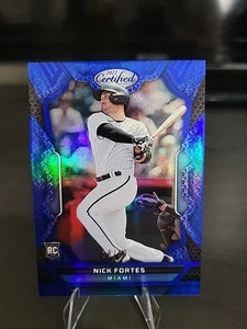 2022 Panini Chronicles - Certified Nick Fortes #17 Blue /99 (RC) - Picture 1 of 2