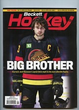 NEW CURRENT HOCKEY BECKETT PRICE GUIDE MAGAZINE, JANUARY 2024, (QUINN HUGHES)