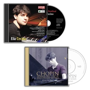 Elia Cecino 2 CDs - Suonare Records SNR 275 (2020) + OnClassical OC21024B (2021) - Foto 1 di 5