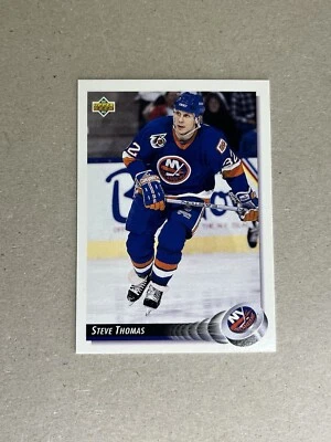 1992-93 Upper Deck Islanders Hockey #171 Steve Thomas - Image 1 of 2