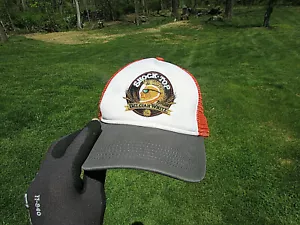 ¡NUEVO SIN ETIQUETAS! ¡GORRA DE CAMIONERO BORDADA BLANCA BELGA DE CHOQUE! - Imagen 1 de 10