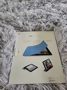 New in Box Apple Smart Cover for Ipad 2 9.7in Light Blue - Picture 1 of 8