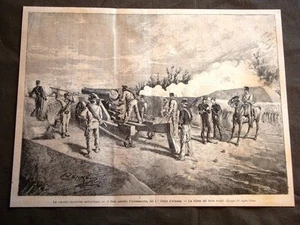 Grandi manovre autunno ad Alessandria nel 1880 Finto assedio Difesa Forte Acqui - Picture 1 of 1