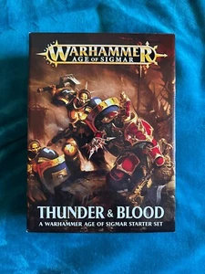 Warhammer Age of Sigmar Blood and Thunder Starter Set New & Sealed - Picture 1 of 2