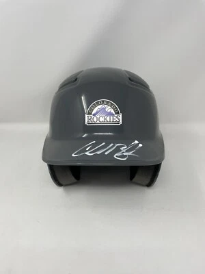 CHARLIE BLACKMON SIGNED AUTOTOGRAPH FULL SIZE HELMET COLORADO ROCKIES PSA COA - Image 1 of 4
