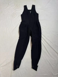 VTG BOGNER Womens Black Overall Ski suit 80s 90s Sz XS/S - Picture 1 of 19