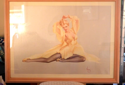PIN-UP ALBERTO VARGAS,  KUNSTDRUCK / LITHOGRAFIE  LIMITED EDITION, Nr. 181/375 - Bild 1 von 4