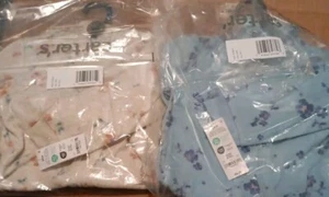 2 Carters Child Of Mine Hooded Zip Up Jumpsuit 24 Mo - Picture 1 of 6