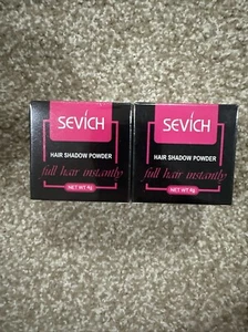 Lot 2 X Medium Brown Hair Line Powder Hairline Cover Up Powder Hair Shadow 4g - Picture 1 of 6
