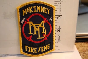 feuerwehr patch MCKINNEY FIRE EMS TEXAS - Bild 1 von 1