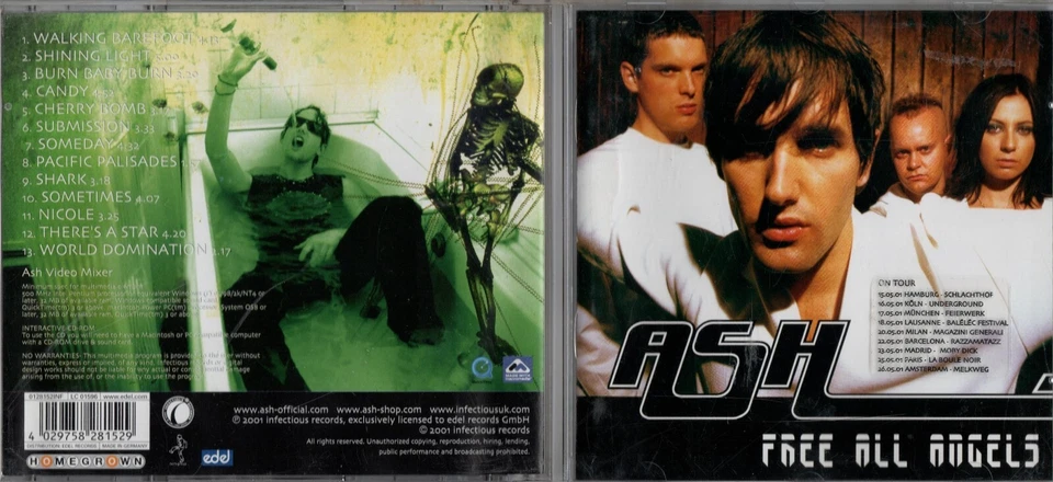 Ash - Free All Angels (2001) - CD wie neu !! - Bild 1 von 1