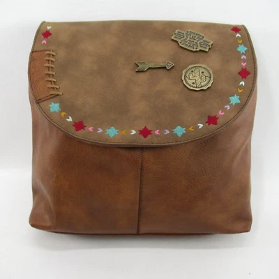 Bolso de mano Catchfly Oculto marrón guijarro imitación cuero occidental sin correa Foto 1 de 4