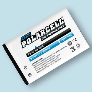 Bateria PolarCell do Nokia 6230i C1 6030 6555 6600 7610 N70 1300mAh Bateria Accu - Zdjęcie 1 z 6