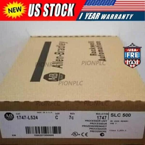 NEW SEALED AB 1747-L524 SLC 500 CPU PROCESSOR UNIT MODULE 1747L524 US Free Tax - Picture 1 of 5