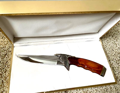 CUCHILLO KERSHAW EDICIÓN LIMITADA - ÁGUILA CALVA COLECCIONABLE - Oregón EE. UU. - #3388/5000 - con estuche Foto 1 de 4