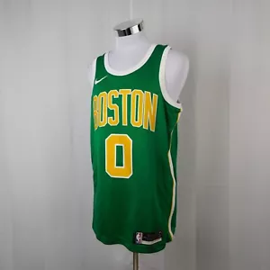 Nike Swingman Earned Edition NBA Boston Celtics Jayson Tatum Jersey 44 Med #6750 - Picture 1 of 14