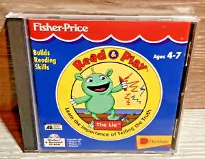 Fisher-Price The Lie Read & Play Series Builds Reading Skills CIB Manual RARE - Bild 1 von 4