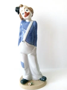 Vintage NADAL Porzellan Clown Figur Höhe - 9 Zoll Handarbeit Spanien - Bild 1 von 7