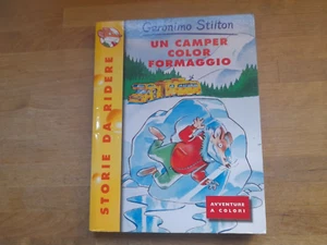 GERONIMO STILTON. UN CAMPER COLOR FORMAGGIO. STORIE DA RIDERE 2. PIEMME JUNIOR. - Imagen 1 de 7