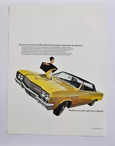 Anuncio de coche grande - Buick Skylark Gran Sport 1965 (póster impreso en anuncio) - Imagen 1 de 1