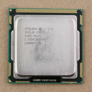 Intel Core i7-875K 2,93 GHz (SLBS2) Socket 1156 CPU Prozessor 2,5 GT/s DMI - Bild 1 von 1