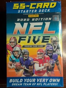 Panini 2020 NFL FIVE Trading Card Game 55 Card Starter Deck NEW Factory Sealed - Picture 1 of 1