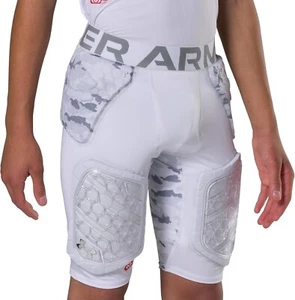 Under Armour Pro 5 Pad Girdle Youth Large Football Pants, Camo White - Picture 1 of 5