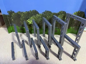 Juego de caballetes graduados escala de O de 12 piezas compatible con todos los tipos de pistas - Imagen 1 de 4