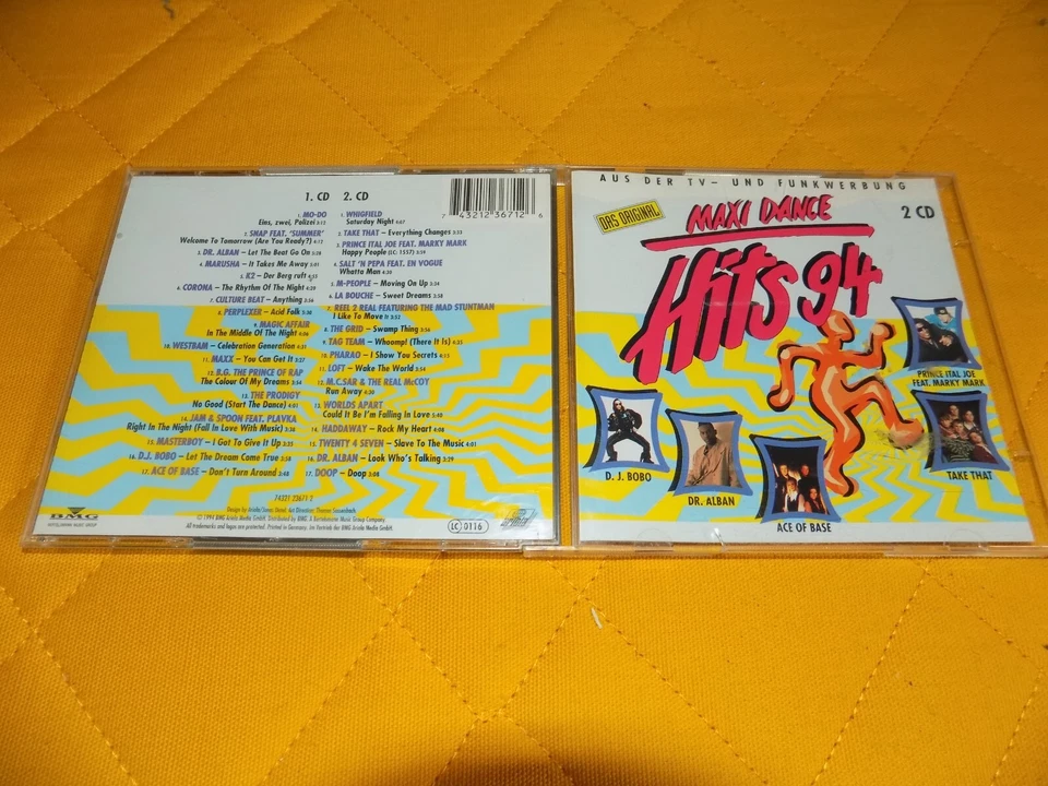 Doppel CD Maxi Dance Hits - 94 - Bild 1 von 1