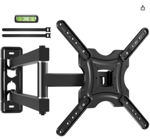 Full Motion TV Wall Mount, TV Mount for 26-55 inch LED TVs Monitors, Bracket wit - Picture 1 of 7