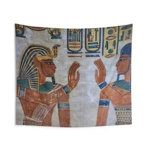Egyptian Ancient Art Decor Living Room Wall Hanging Large Tapestry - Picture 1 of 8